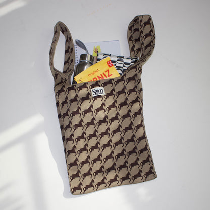PATTERN KNIT BAG