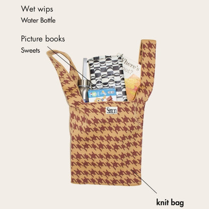 PATTERN KNIT BAG