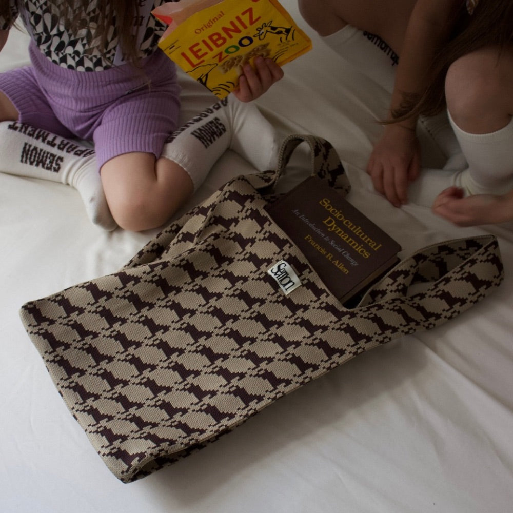 PATTERN KNIT BAG