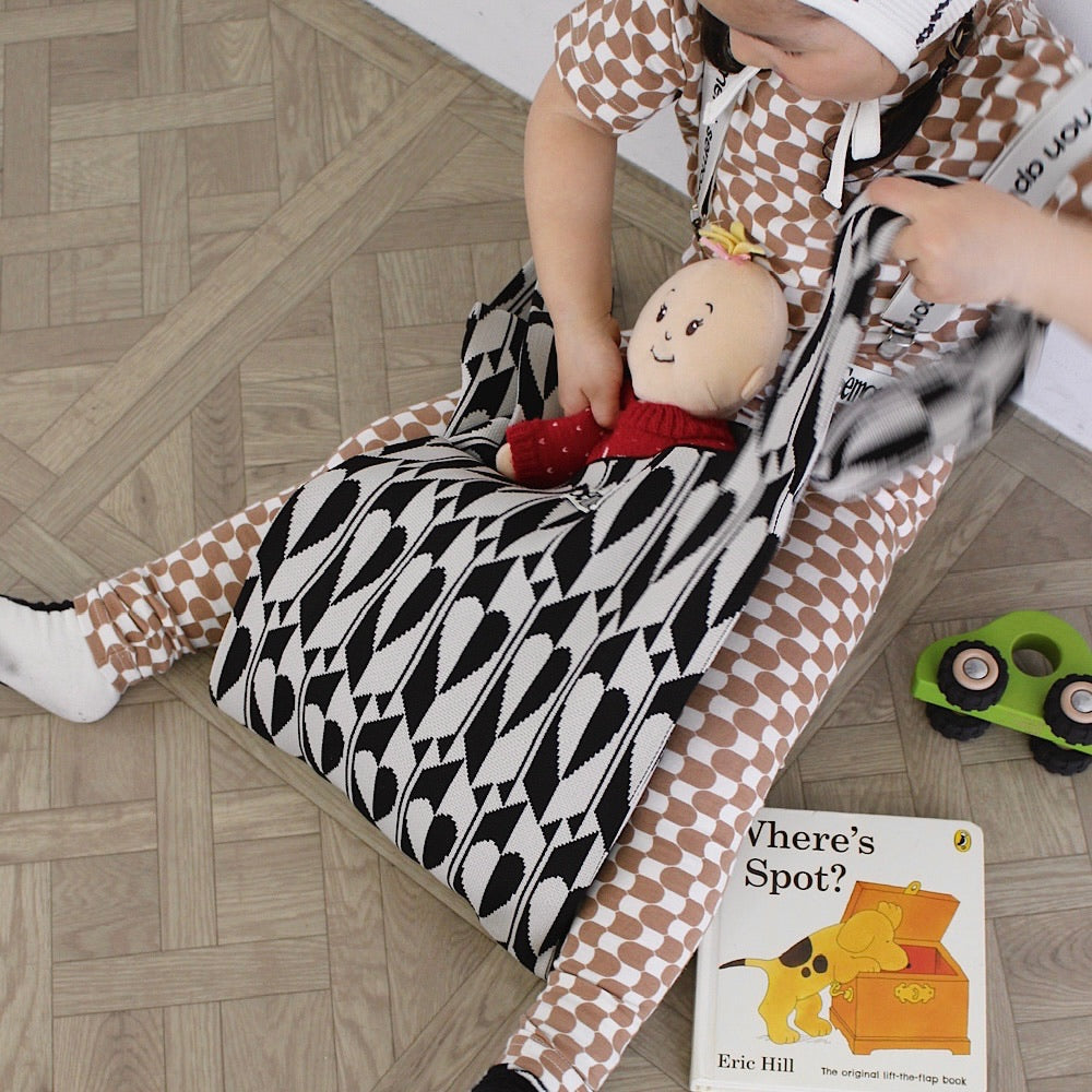 PATTERN KNIT BAG