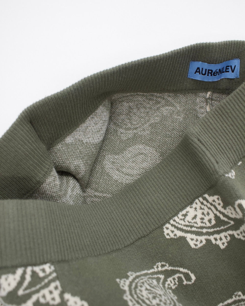 W Jacquard Biker Pants