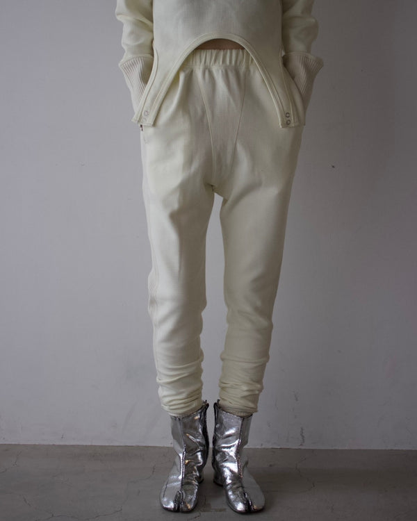 Waffle Hem Rib Pants