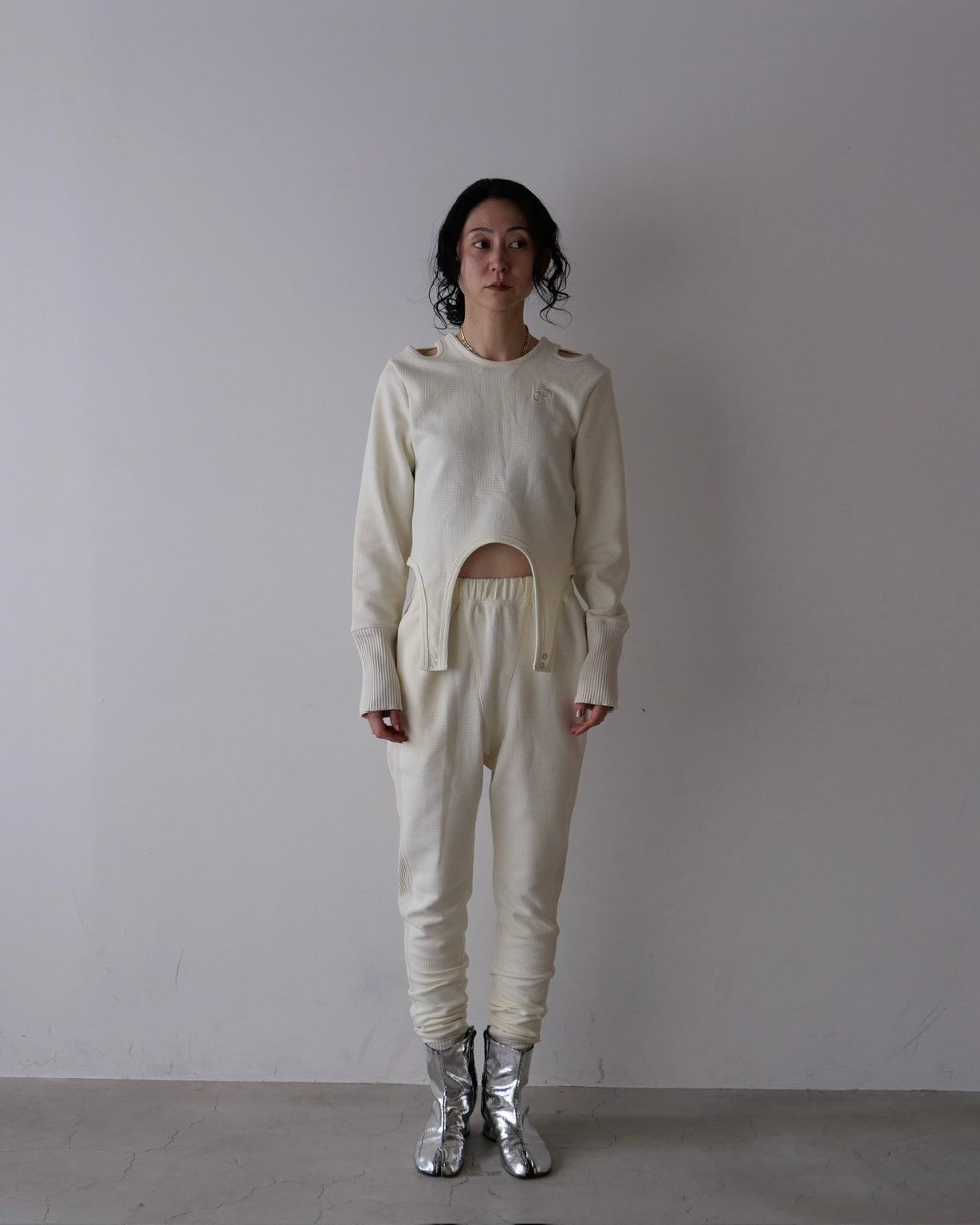 Waffle Hem Rib Pants