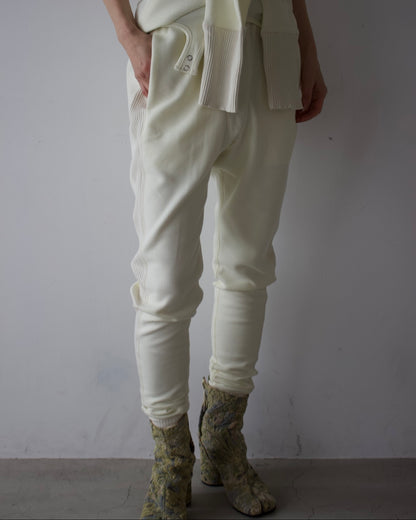 Waffle Hem Rib Pants