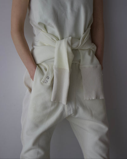Waffle Hem Rib Pants