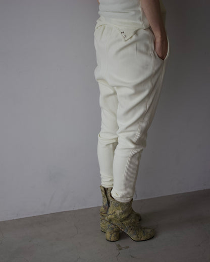 Waffle Hem Rib Pants