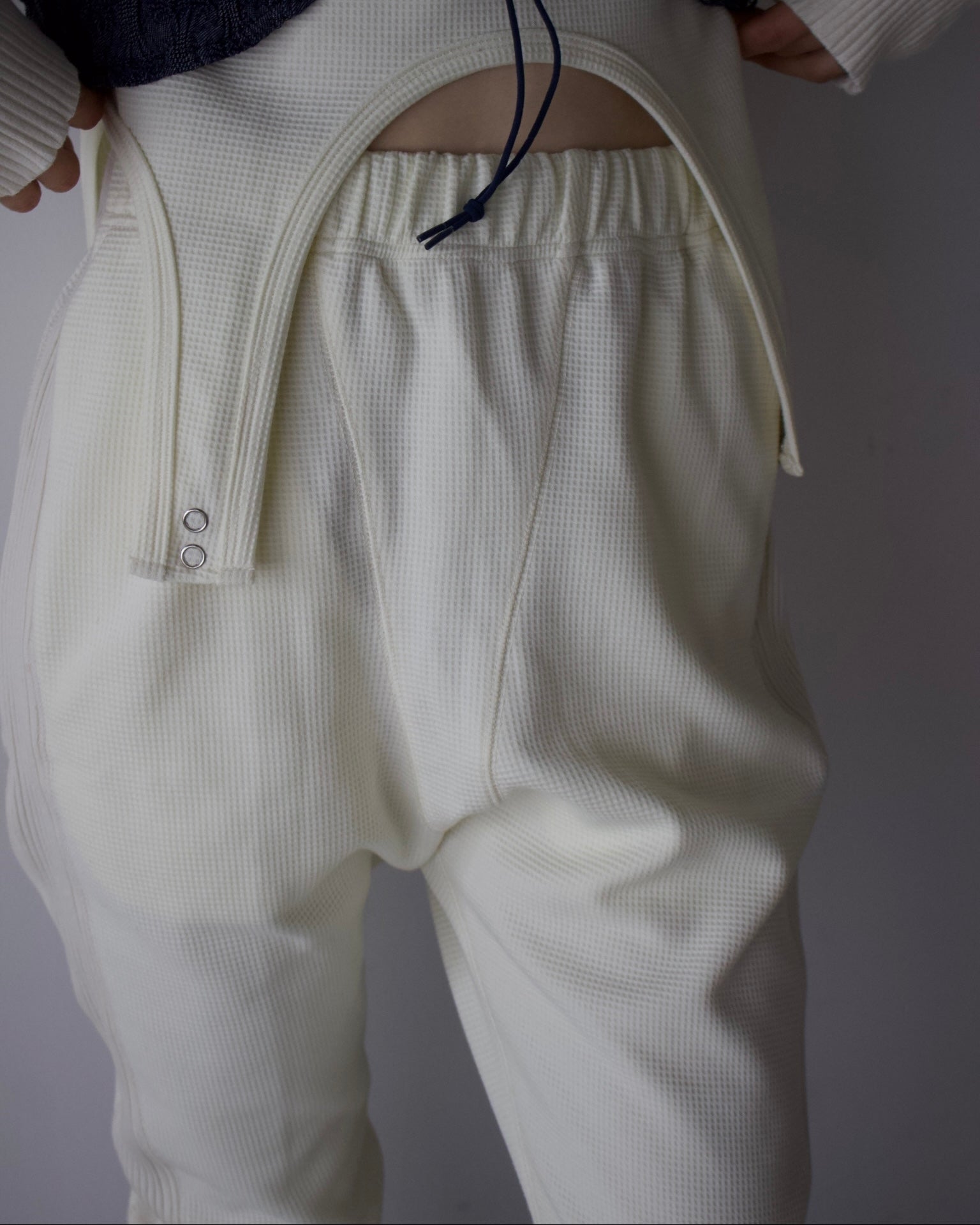 Waffle Hem Rib Pants