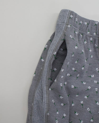 Waffle Hem Rib Pants