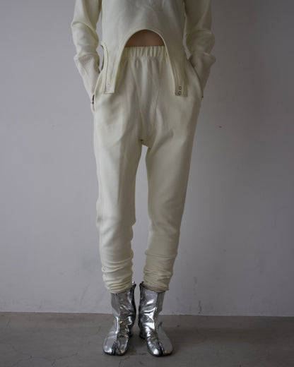 Waffle Hem Rib Pants