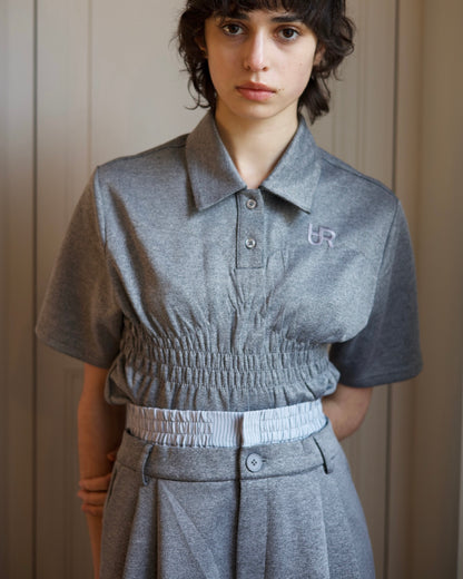 Ponte Double Waist Wide Pants