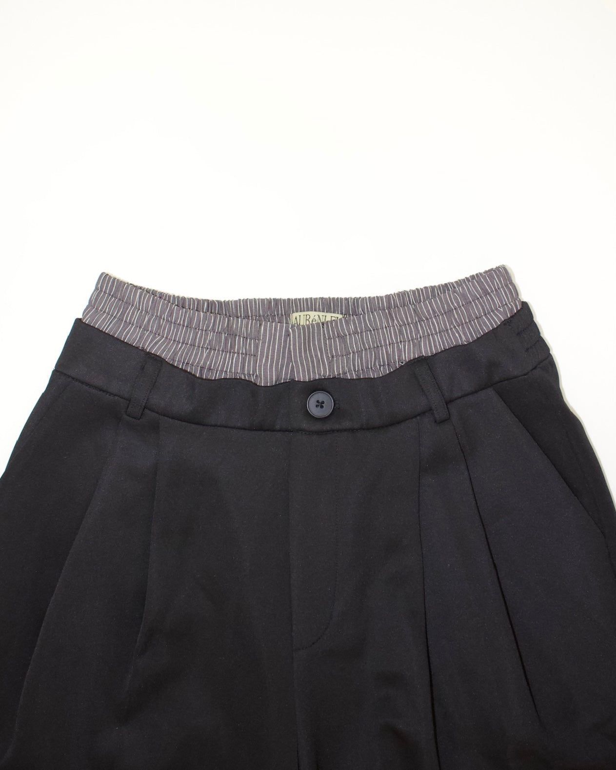 Ponte Double Waist Wide Pants