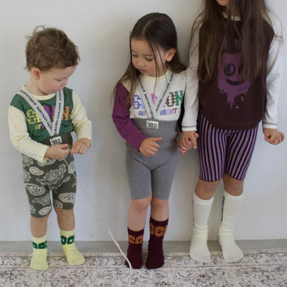 26SS LOGO SUSPENDER SHORTS