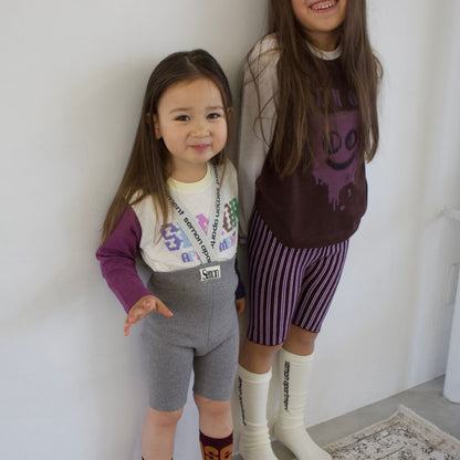 26SS LOGO SUSPENDER SHORTS