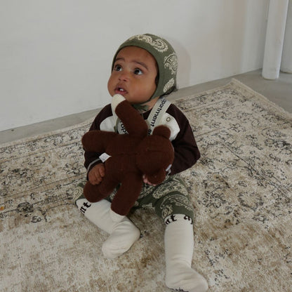 26SS LOGO SUSPENDER SHORTS