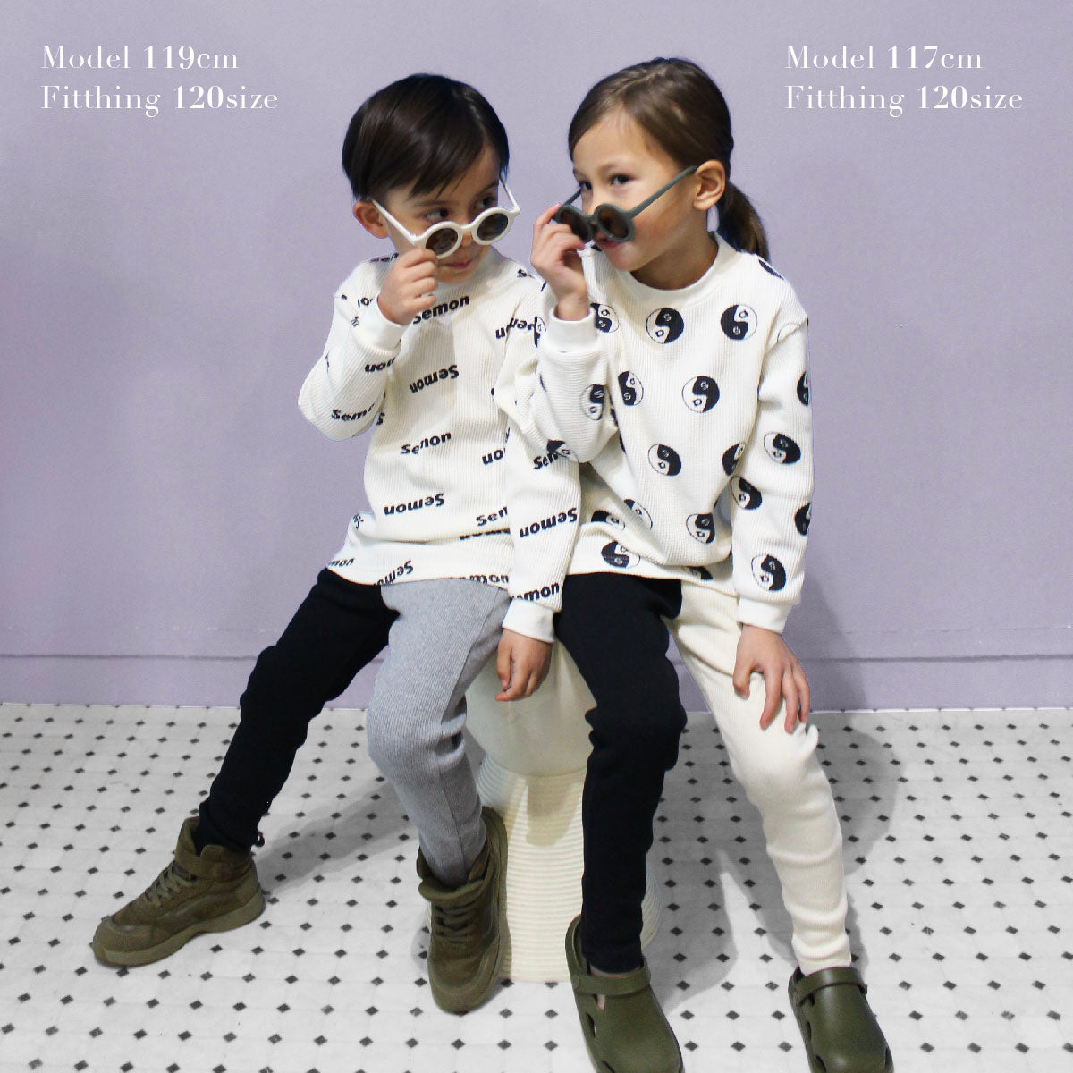 Asymmetrical Rib Leggings