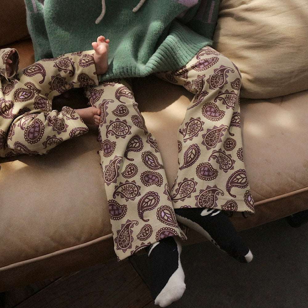 NEW PATTERN FLARE PANTS