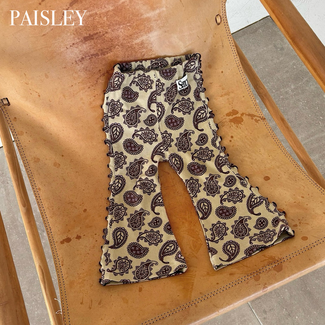 NEW PATTERN FLARE PANTS