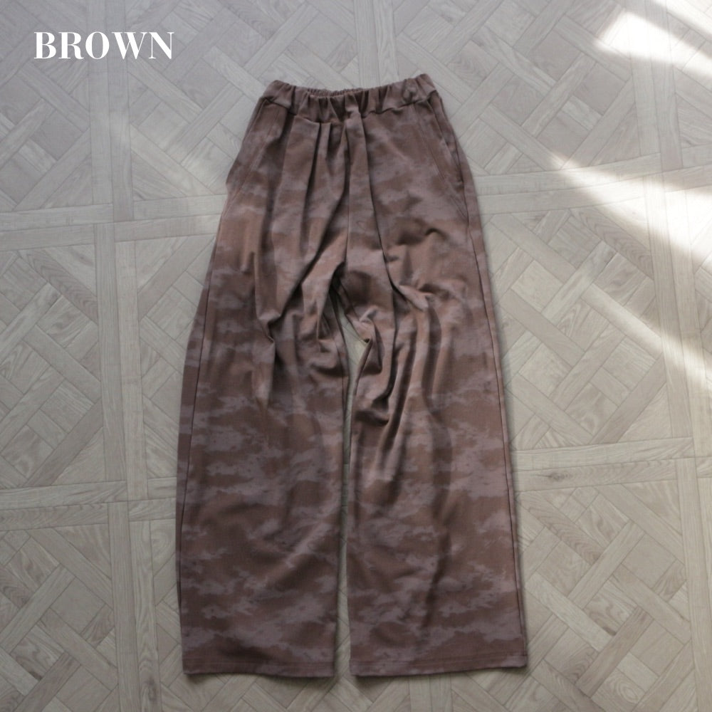 [ladies series]TIEDYE TUCKED PANTS