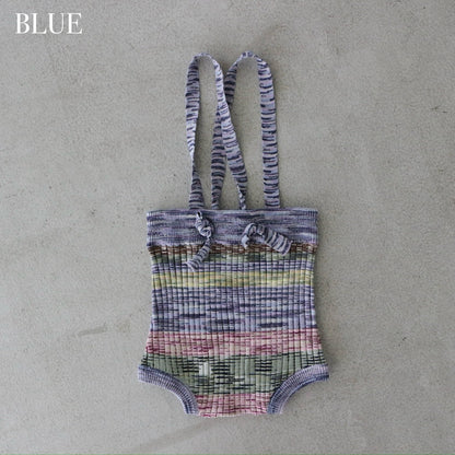 MIXED BORDER KNIT BLOOMERS