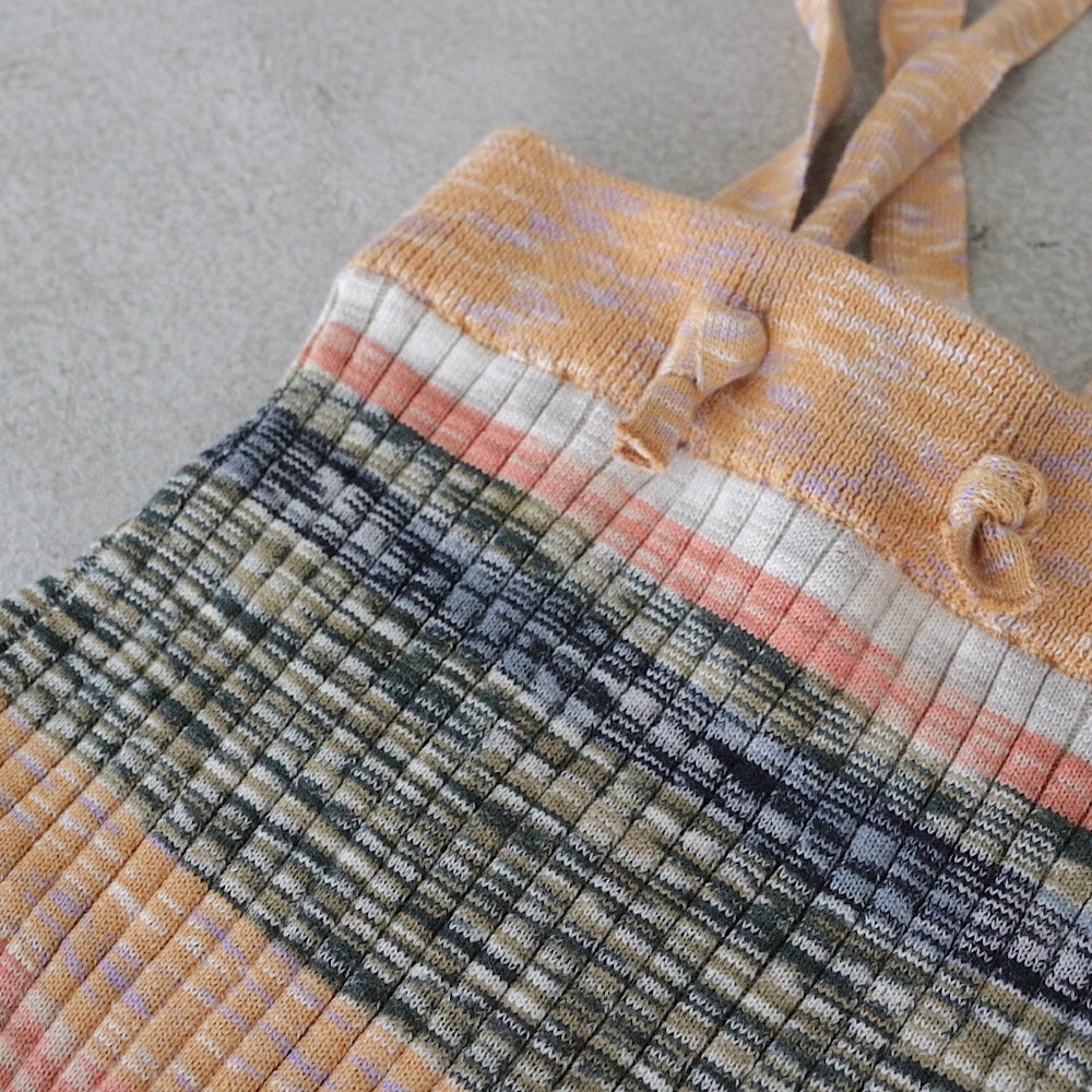 MIXED BORDER KNIT BLOOMERS