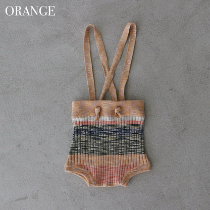 MIXED BORDER KNIT BLOOMERS