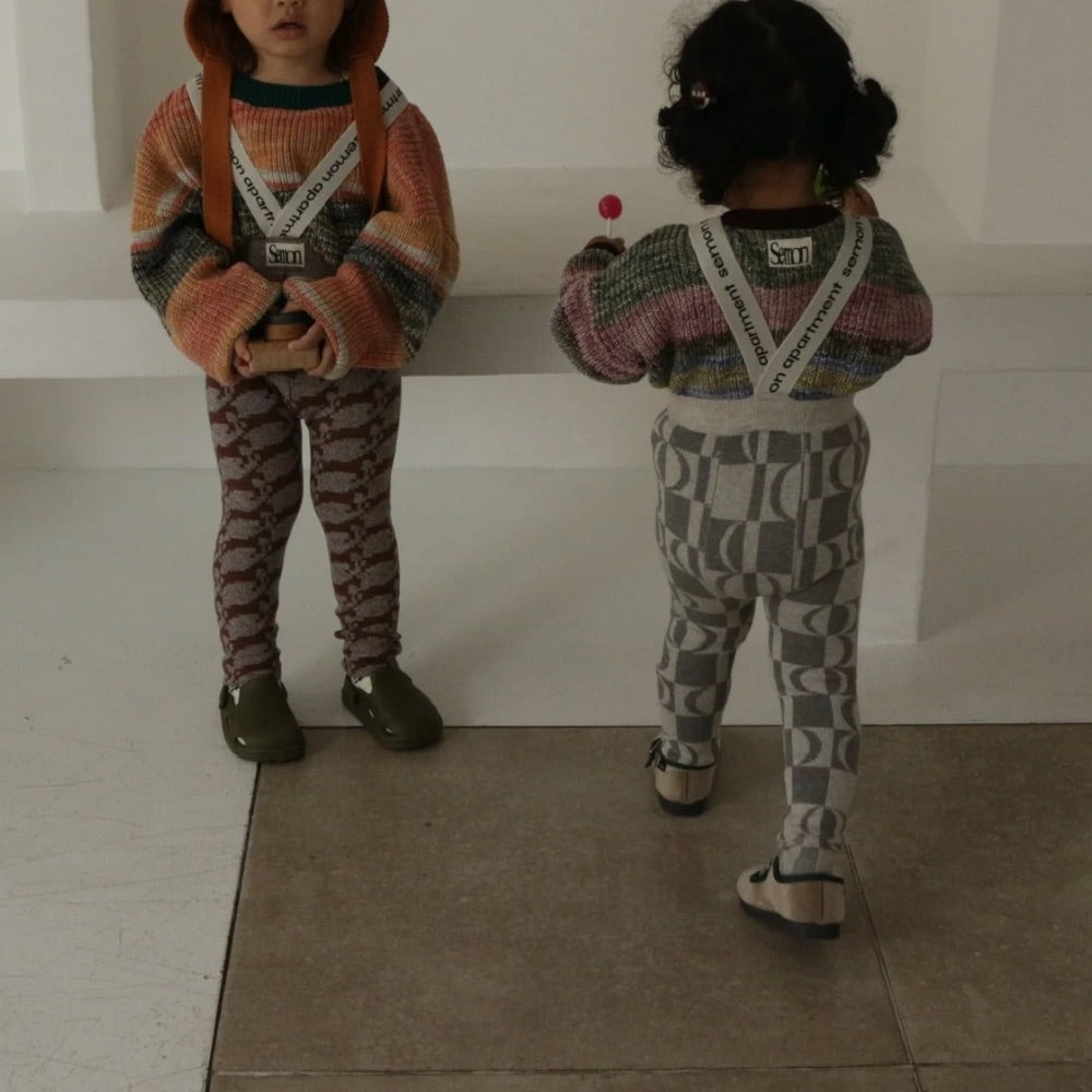 PATTERN JAGGARD SUSPENDER LEGGINS – Frö