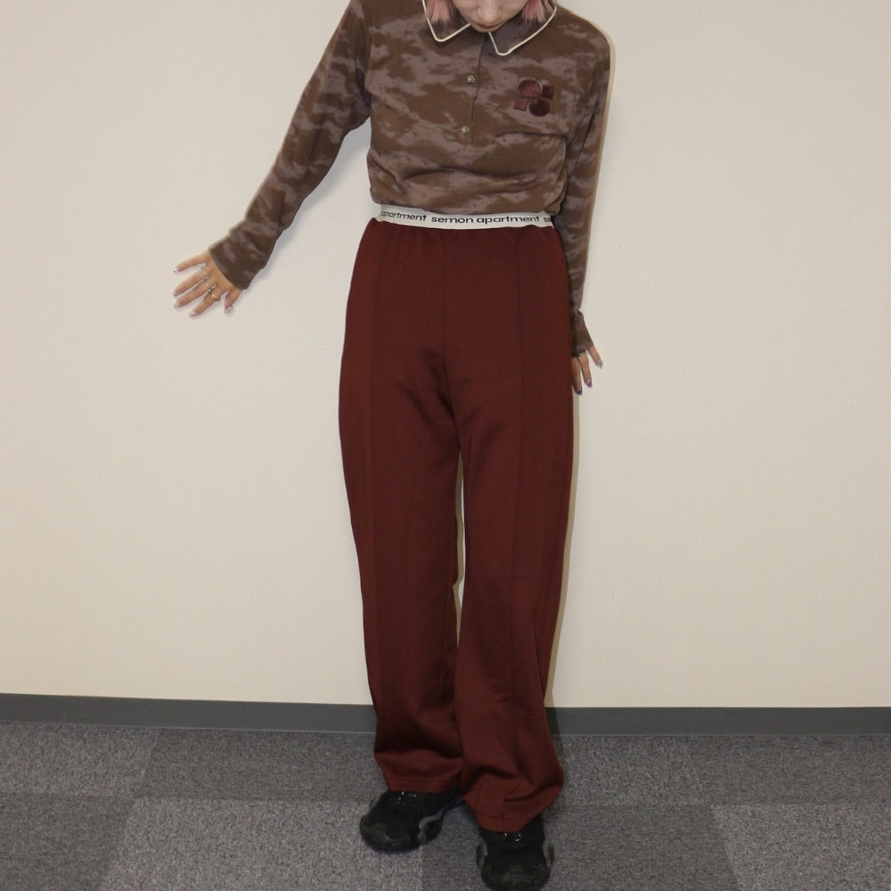 【 ladies series 】JERSEY SLACKS PANTS