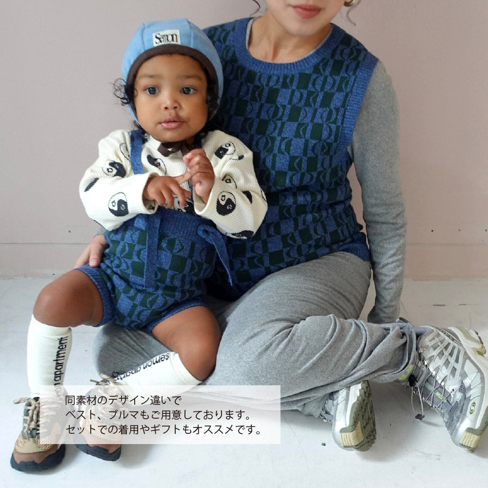 PATTERN COTTON KNIT BLOOMERS