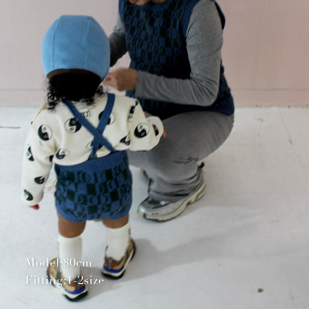 PATTERN COTTON KNIT BLOOMERS