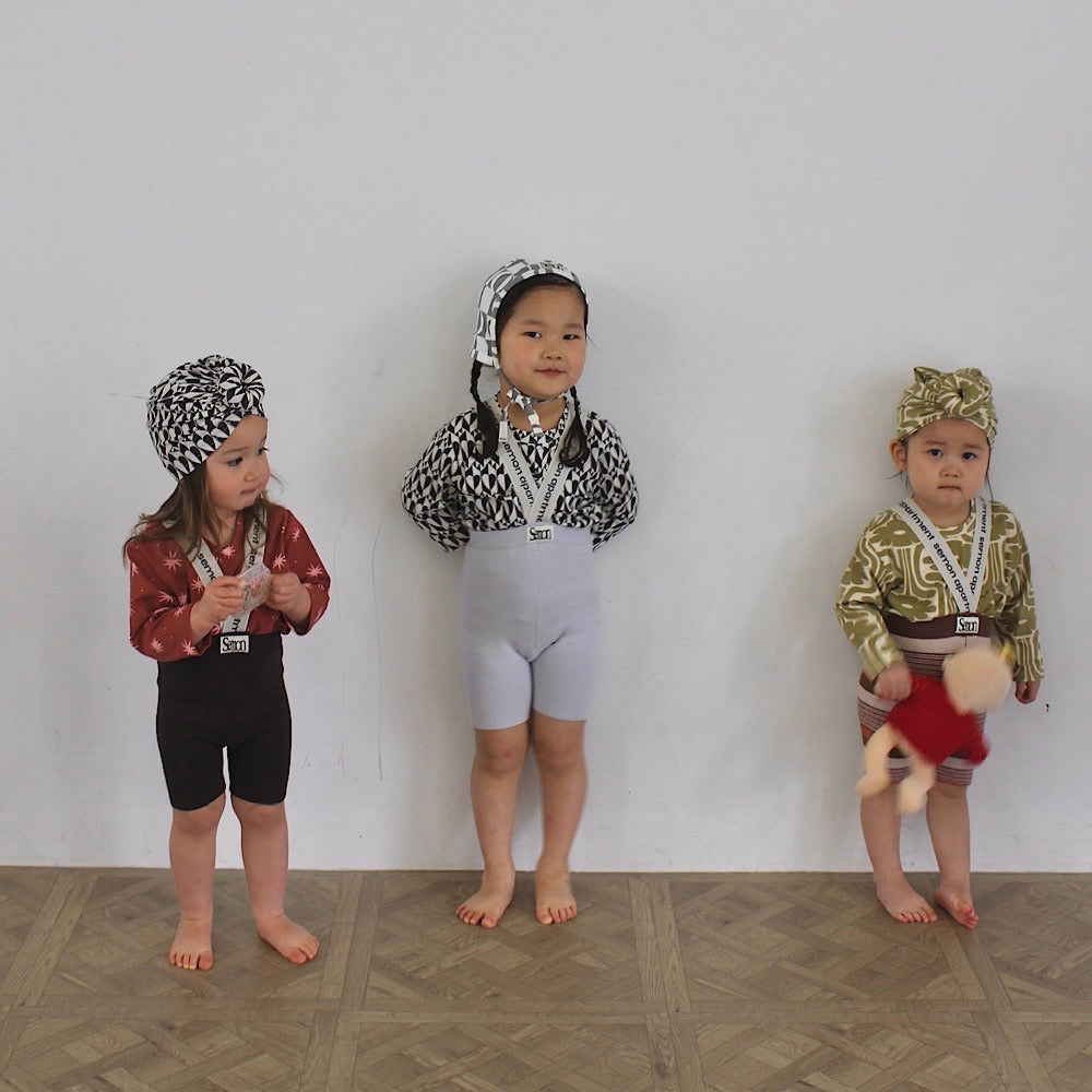 LOGO SUSPENDER SHORTS