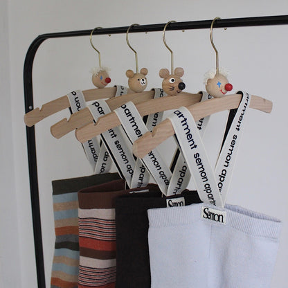 Logo suspender shorts
