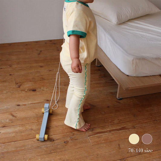 PILE MELLOW FLARE PANTS