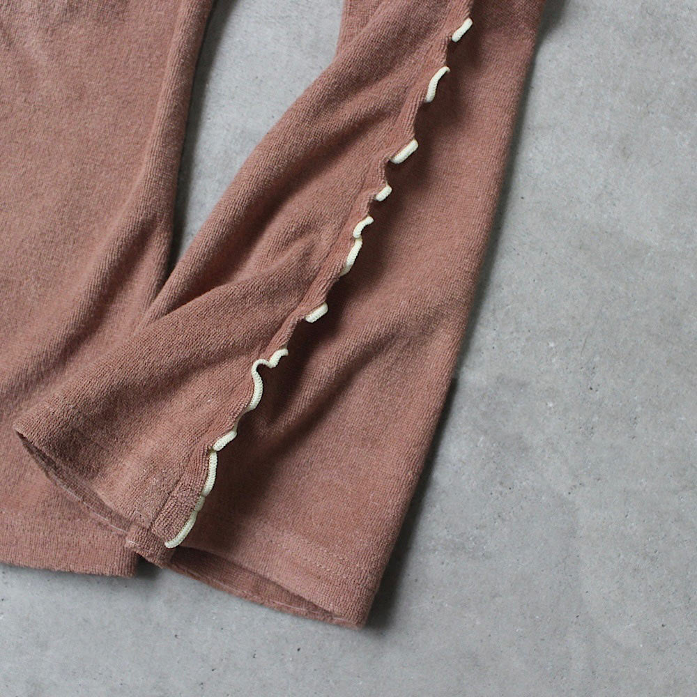 PILE MELLOW FLARE PANTS