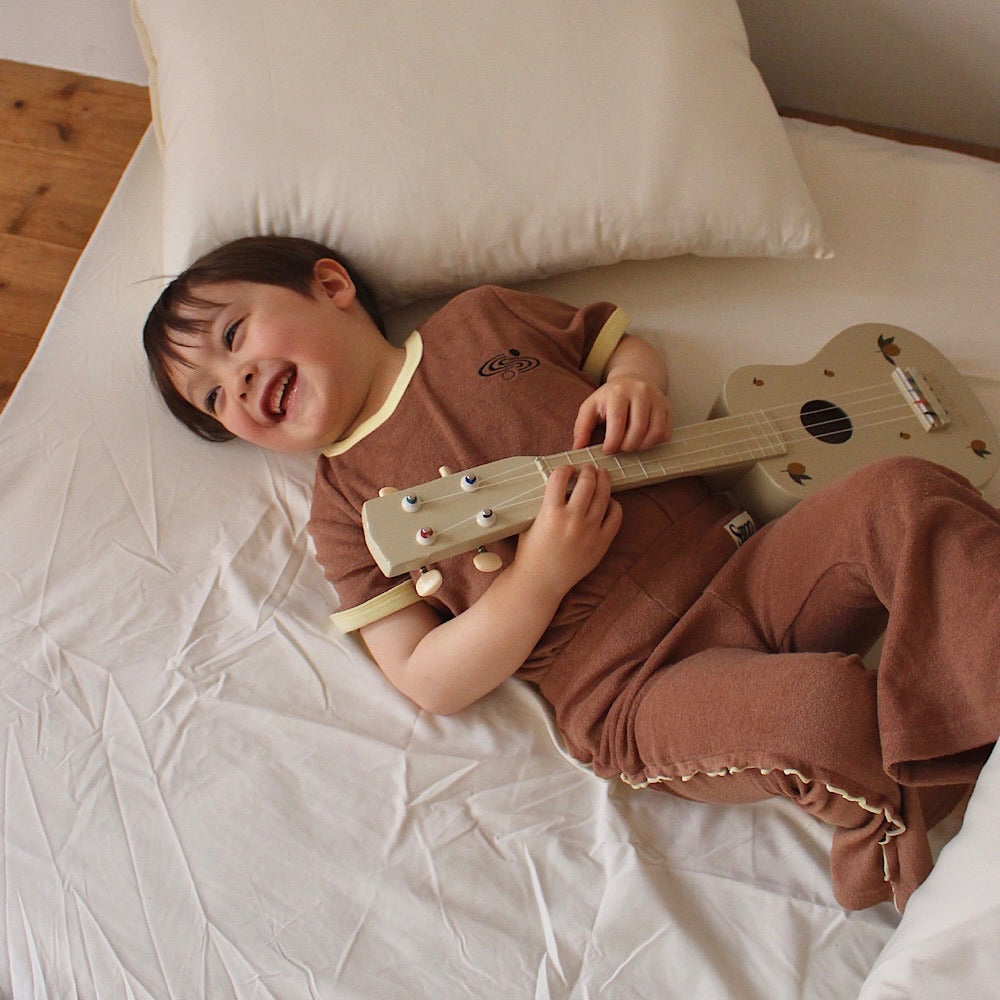 PILE MELLOW FLARE PANTS