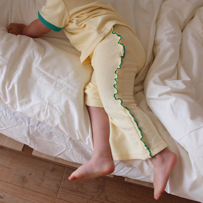 PILE MELLOW FLARE PANTS