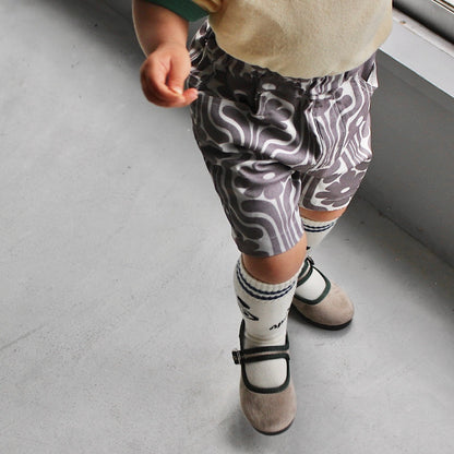 STRETCH RAYON HALF PANTS