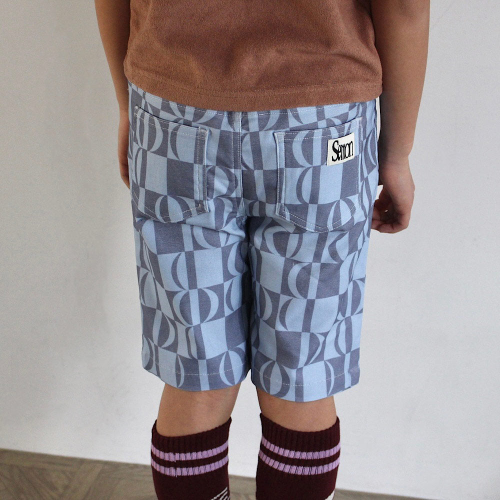 STRETCH RAYON HALF PANTS