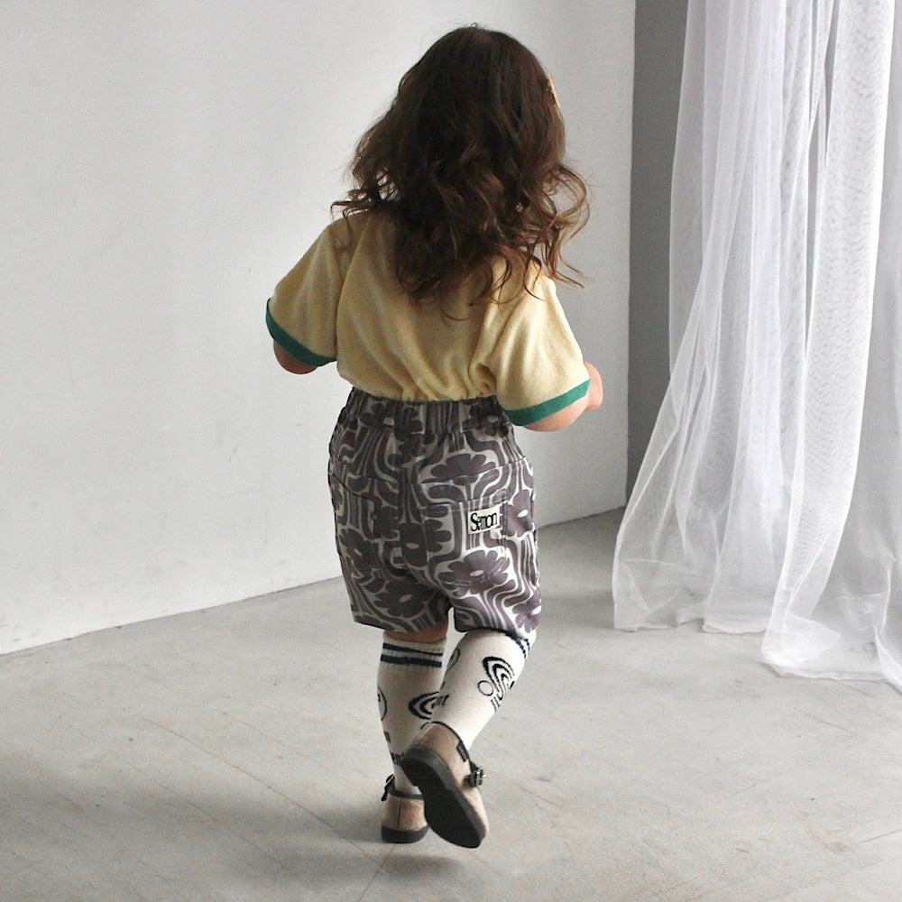 STRETCH RAYON HALF PANTS