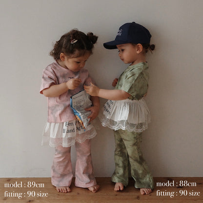 TIEDYE FLARE PANTS