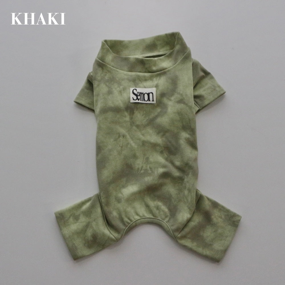 DOG TIEDYE ROMPERS