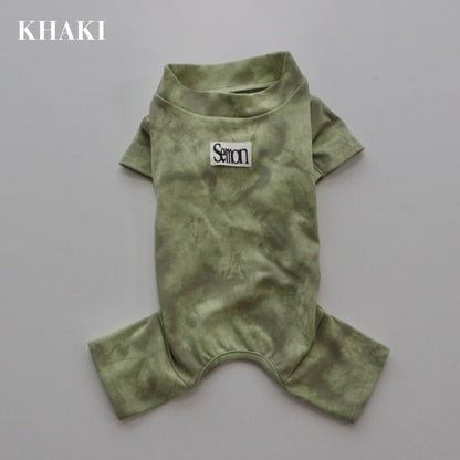 DOG TIEDYE ROMPERS