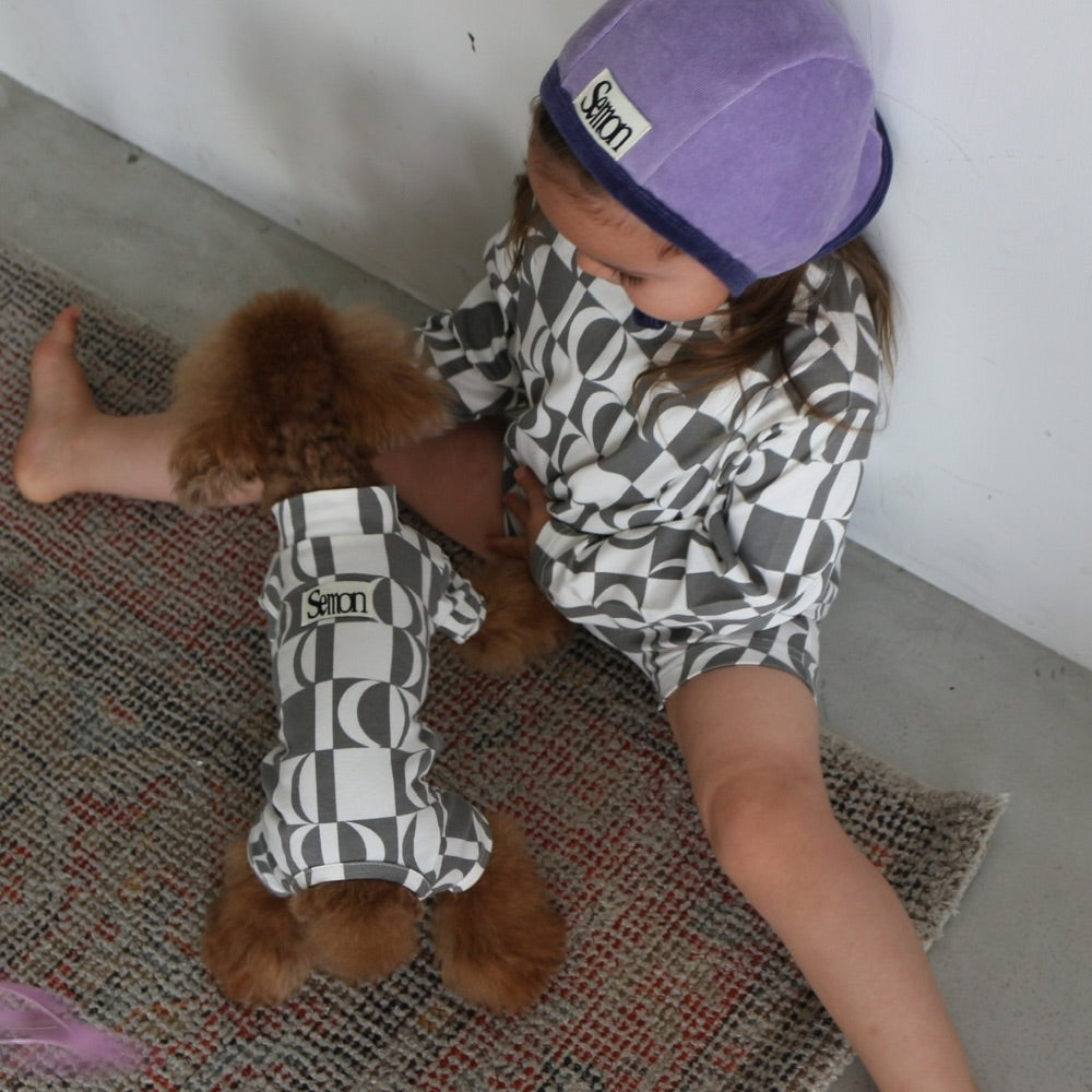 PATTERN DOG ROMPERS
