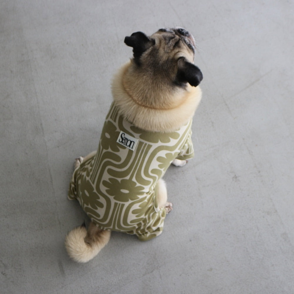PATTERN DOG ROMPERS