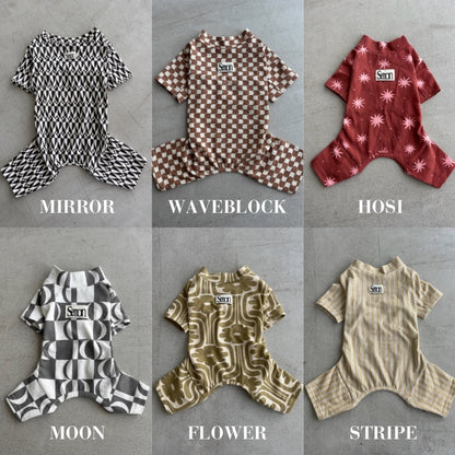 PATTERN DOG ROMPERS