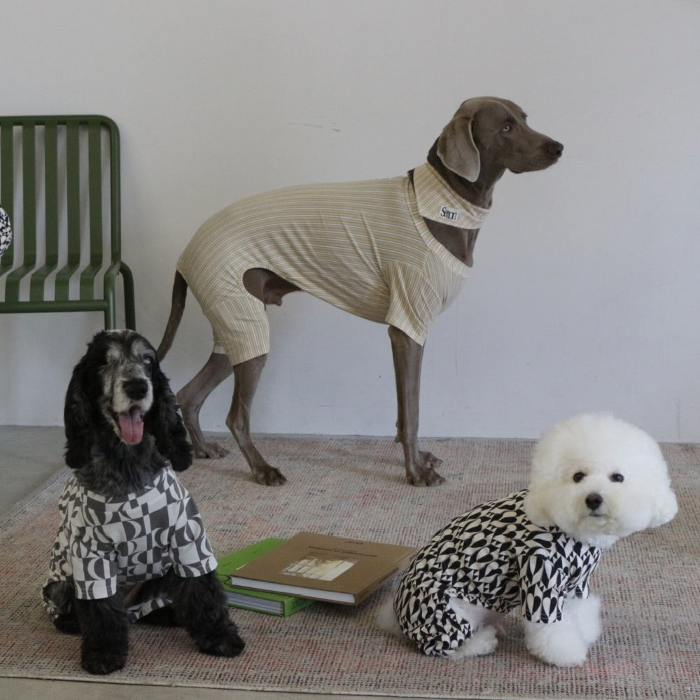 PATTERN DOG ROMPERS