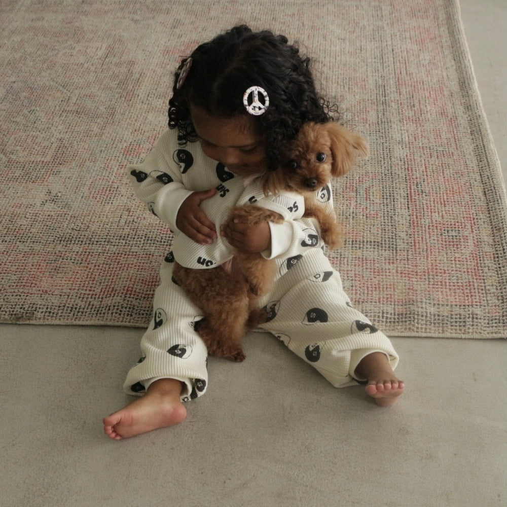 WAFFLE PRINT DOG WEAR