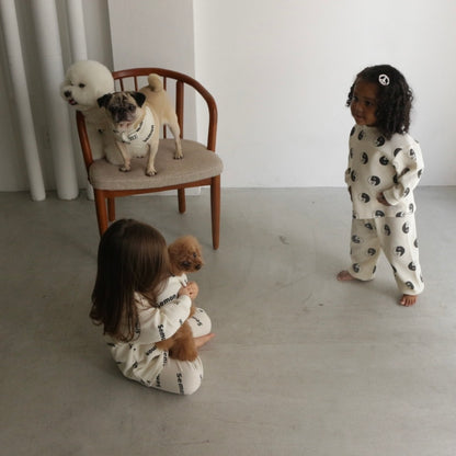 WAFFLE PRINT DOG WEAR