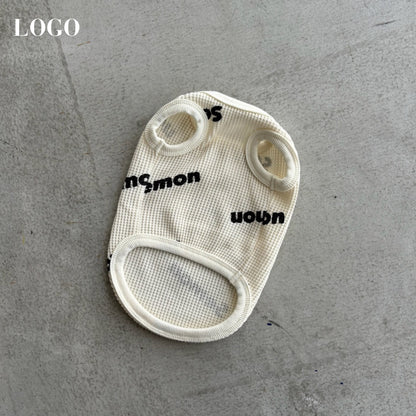 WAFFLE PRINT DOG WEAR