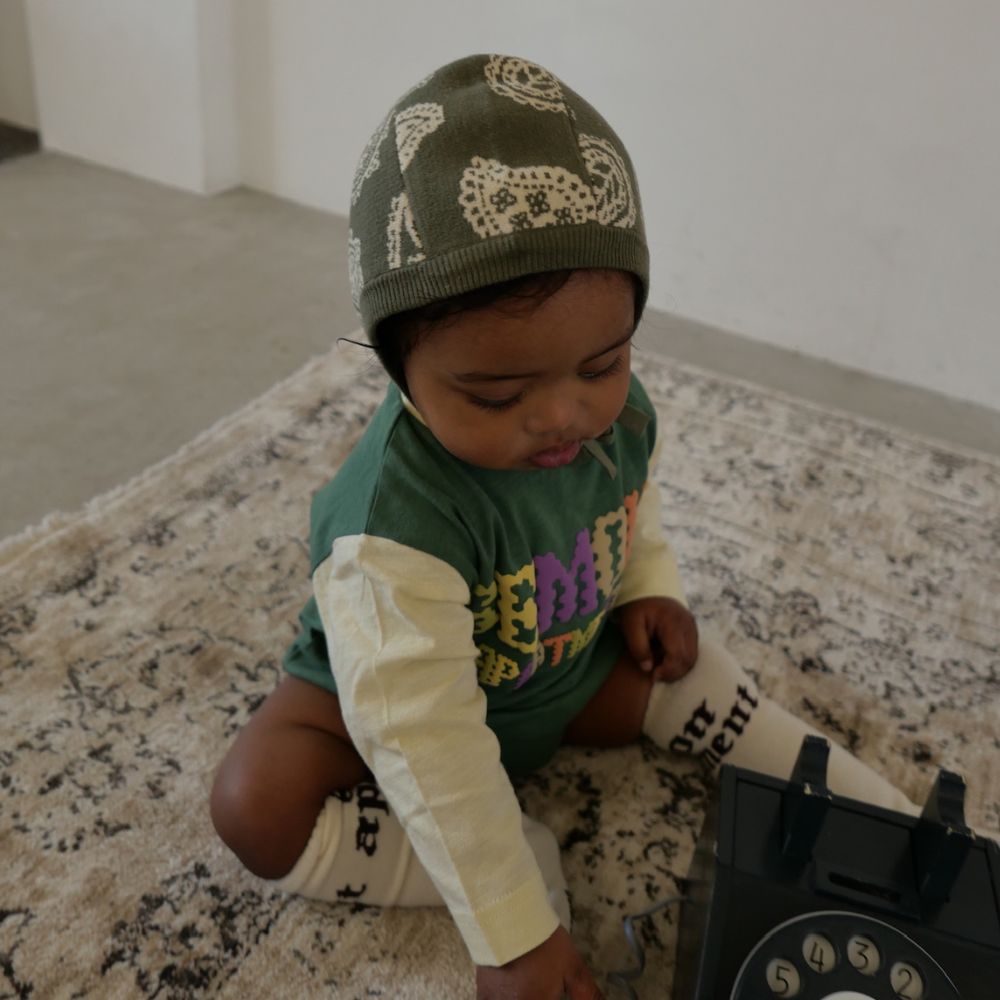 26SS PATTERN JAGGARD BONNET