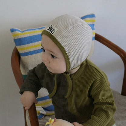 PIPING RIB BONNET